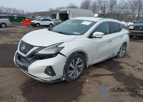 2021 Nissan Murano Sl Intelligent Awd z USA, uszkodzony, nr VIN 5N1AZ2CS0MC139029